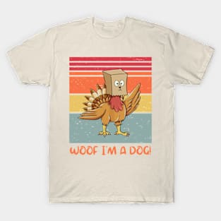 Funny Thanksgiving Turkey dog T-Shirt